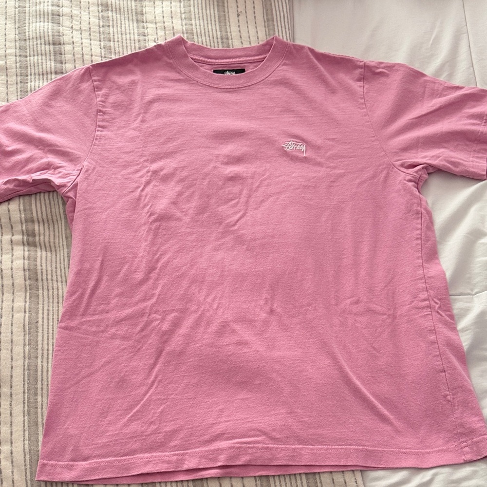 Stussy Light Pink Short Sleeve Tee